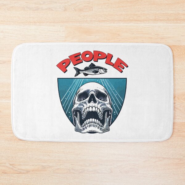 Item preview, People - enemy - fish - skull designed and sold by portokalis.