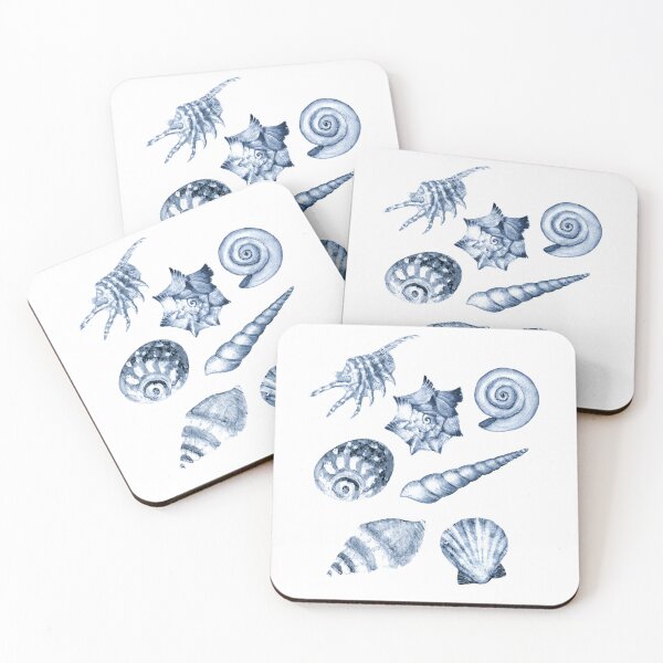 Item preview, Seashells Print designed and sold by Croclair.