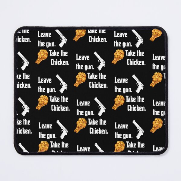 Item preview, Leave the gun, take the chicken, funny godfather parody designed and sold by Merchattack.