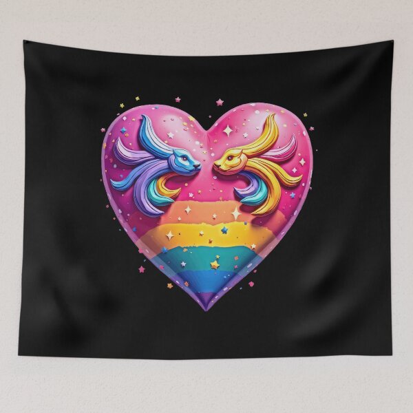Item preview, Heart-Shaped Bi Visibility Day Artwork designed and sold by artwaves.