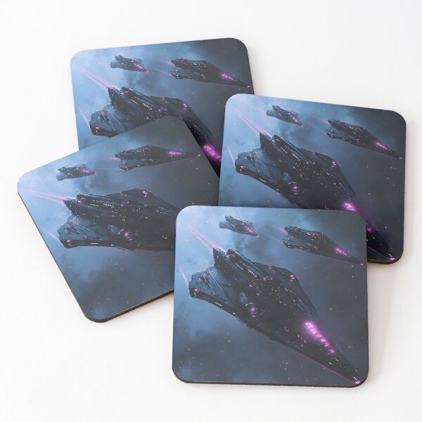 Item preview, Cyber Velocity: Neon Armada Unleashed designed and sold by AI-Only Creations.
