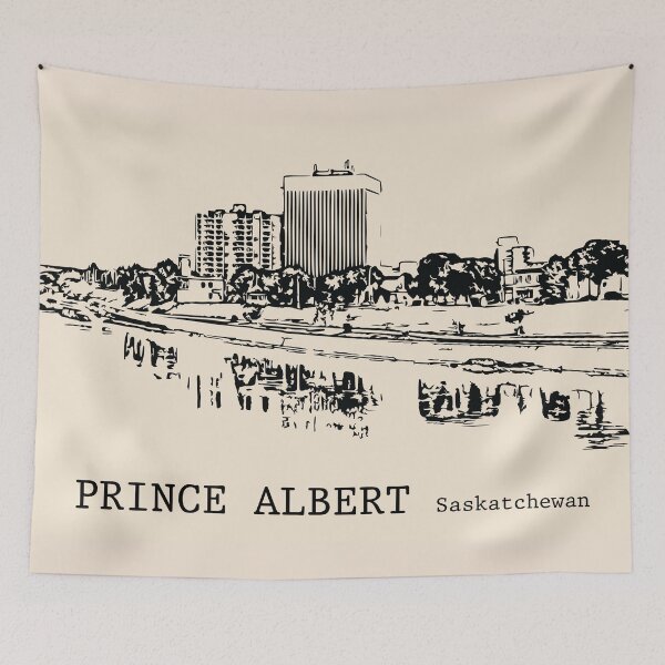 Item preview, Prince Albert Saskatchewan designed and sold by Lakeric Cityscapes.