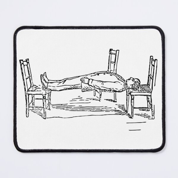 Item preview, Three Chairs Victorian Gymnastics designed and sold by WorldLily.