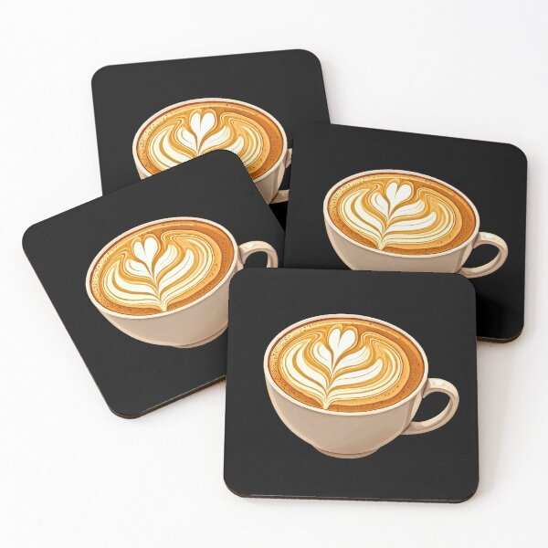 Item preview, Intricate Latte Art in Ceramic Mug designed and sold by artwaves.