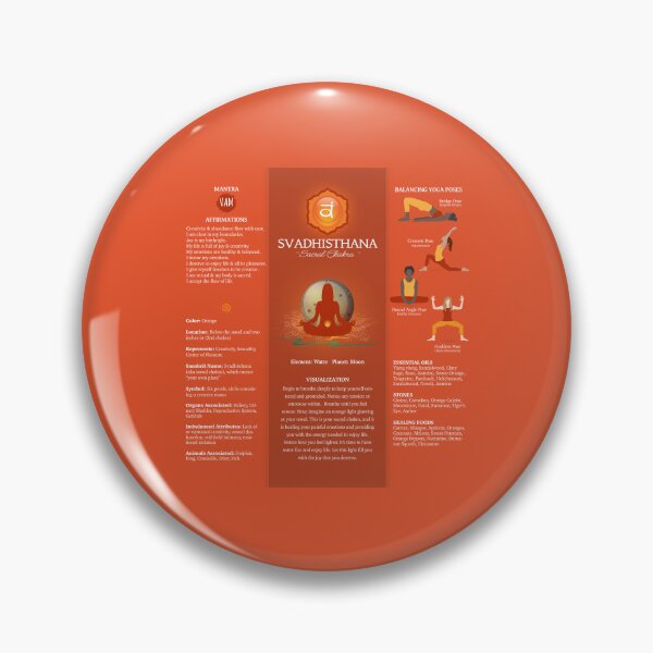 Item preview, Sacral Chakra Balancing Poster Chart - 87 designed and sold by chakraplaza.