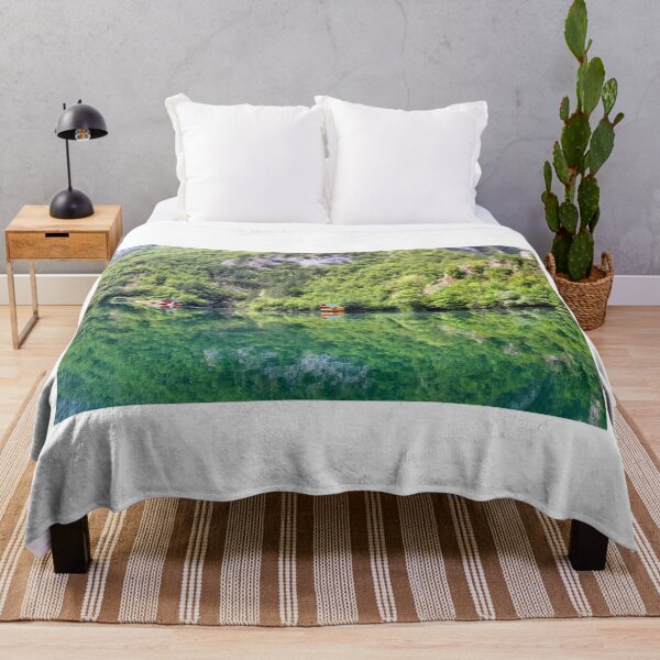 Item preview, Wooden houses on Drina river,landscape designed and sold by goceris.