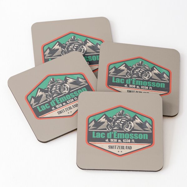 Item preview, Lac d'Émosson Switzerland Motorcycling Mountain Design designed and sold by CynthiaGraphics.
