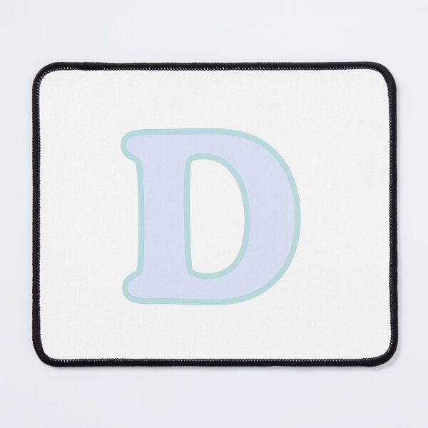Item preview, Letter D in Light Blue designed and sold by Alli Marie Designs.