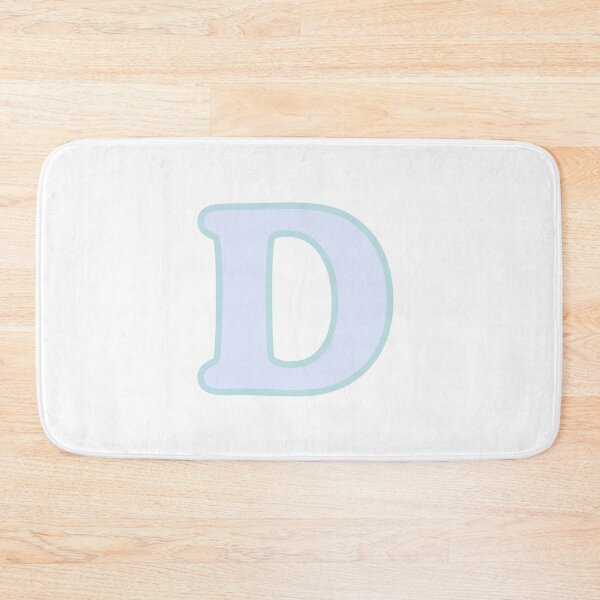 Item preview, Letter D in Light Blue designed and sold by Alli Marie Designs.