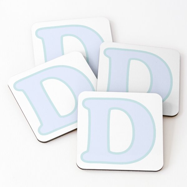 Item preview, Letter D in Light Blue designed and sold by Alli Marie Designs.