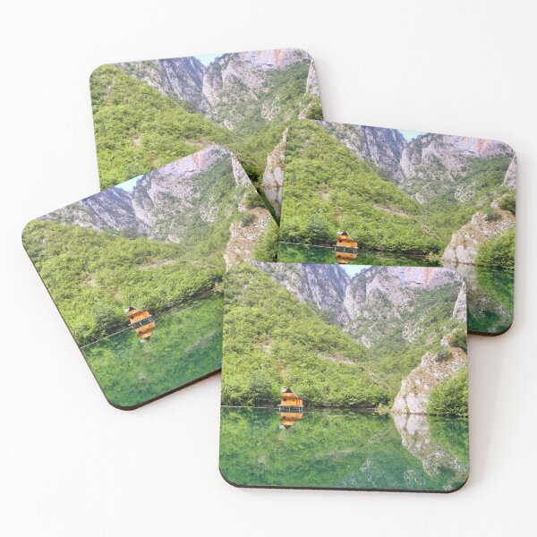 Item preview, Wooden house on Drina river,landscape  designed and sold by goceris.