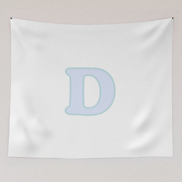 Item preview, Letter D in Light Blue designed and sold by Alli Marie Designs.