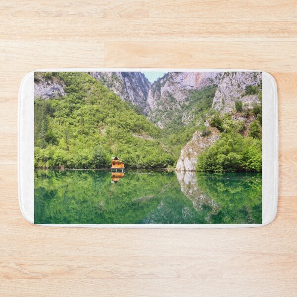 Item preview, Wooden house on Drina river,landscape  designed and sold by goceris.