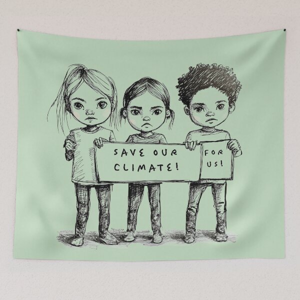 Item preview, Children for Stopping Climate Change designed and sold by MaryFiore.