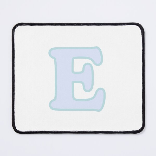 Item preview, Letter E in Light Blue designed and sold by Alli Marie Designs.