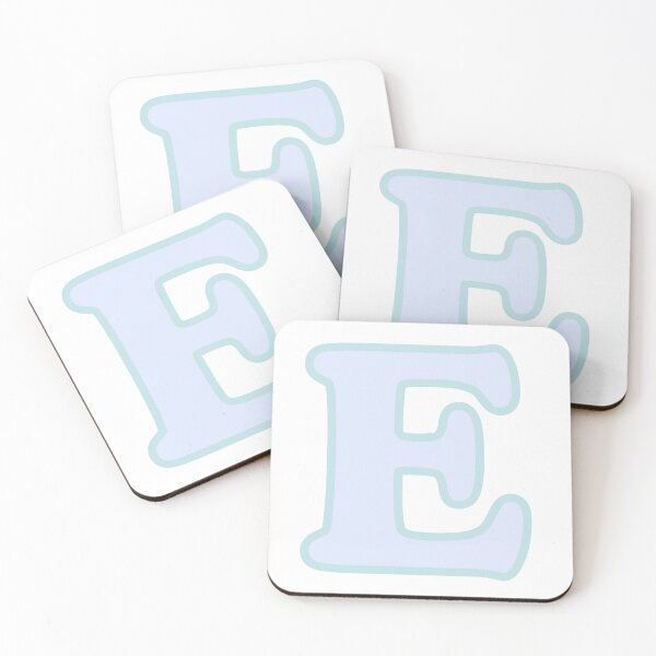 Item preview, Letter E in Light Blue designed and sold by Alli Marie Designs.