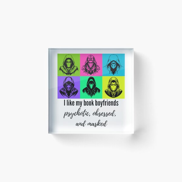 Item preview, Masked book boyfriends | TopsNTangles designed and sold by chelseahill712.