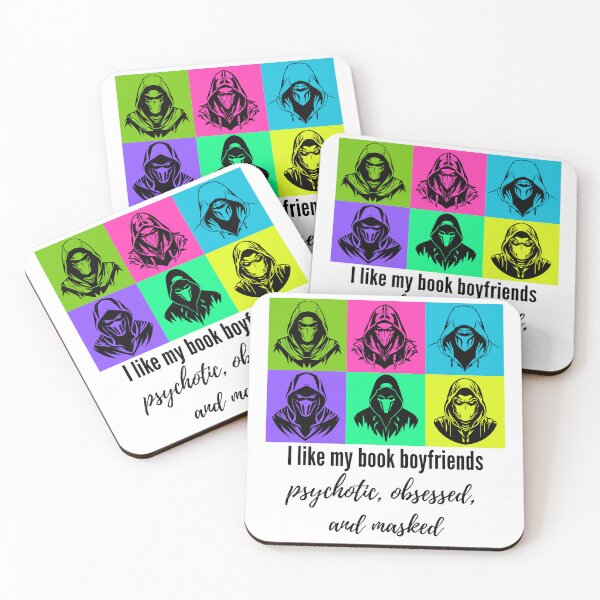 Item preview, Masked book boyfriends | TopsNTangles designed and sold by chelseahill712.