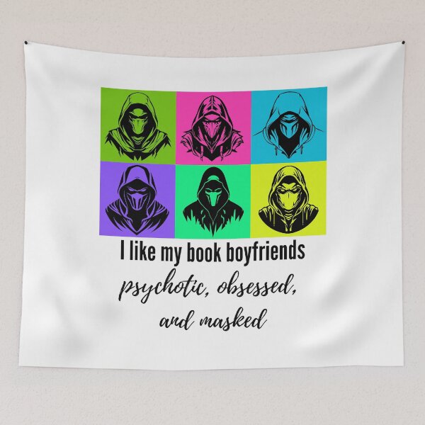 Item preview, Masked book boyfriends | TopsNTangles designed and sold by chelseahill712.
