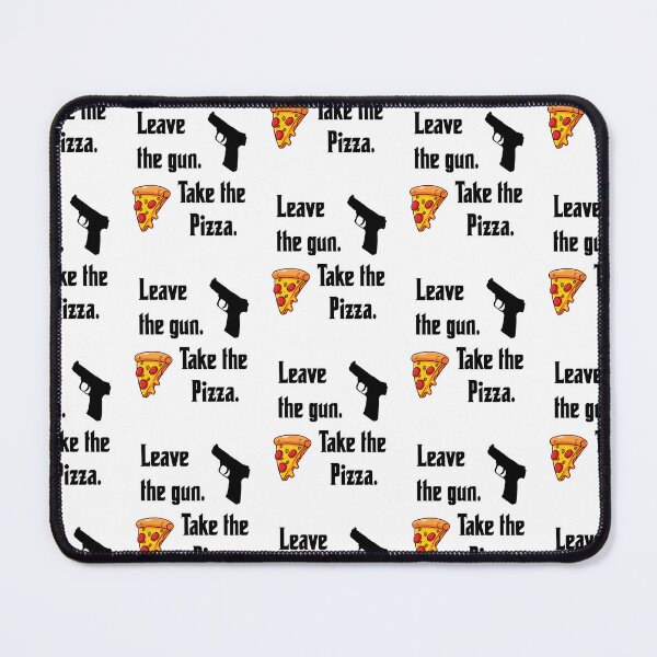 Item preview, Leave the gun, take the pizza, funny godfather parody designed and sold by Merchattack.