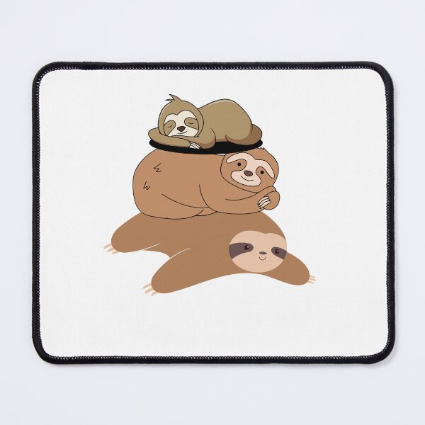 Item preview, Sloth Stack - Cute and Lazy Animal Design T-Shirt designed and sold by GorinART.