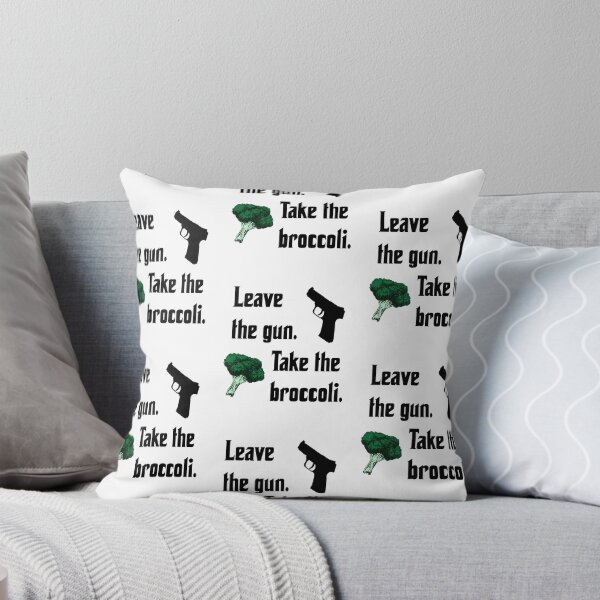 Item preview, Leave the gun, take the broccoli, funny godfather parody designed and sold by Merchattack.