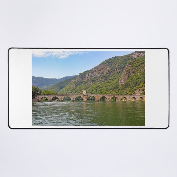 Item preview, old stone bridge in Visegrad Bosnia,landscape designed and sold by goceris.