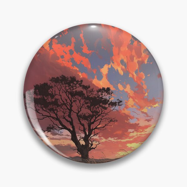 Item preview, Tree Silhouette Against Sunset Sky designed and sold by Christian Weiss.
