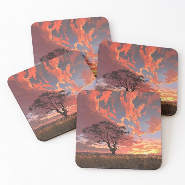 Item preview, Tree Silhouette Against Sunset Sky designed and sold by Christian Weiss.