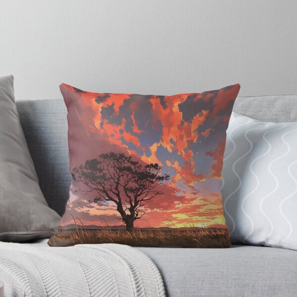 Item preview, Tree Silhouette Against Sunset Sky designed and sold by Christian Weiss.