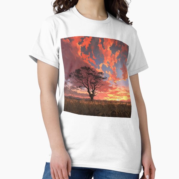 Item preview, Tree Silhouette Against Sunset Sky designed and sold by Christian Weiss.