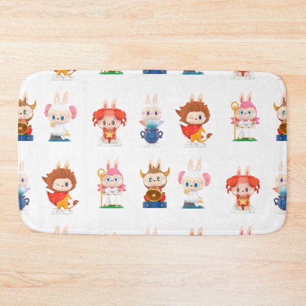 Item preview, Labubu monsters signs sticker pack designed and sold by retrippy.