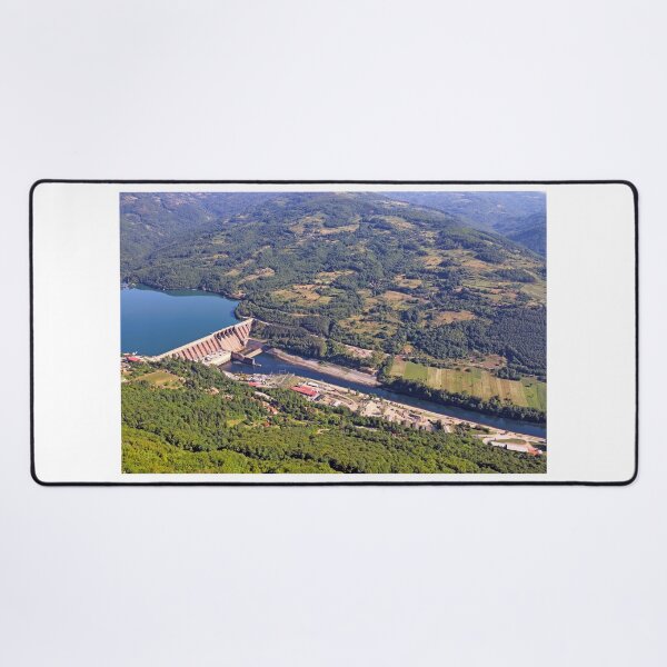 Item preview, Hydroelectric power plant on Drina river landscape designed and sold by goceris.
