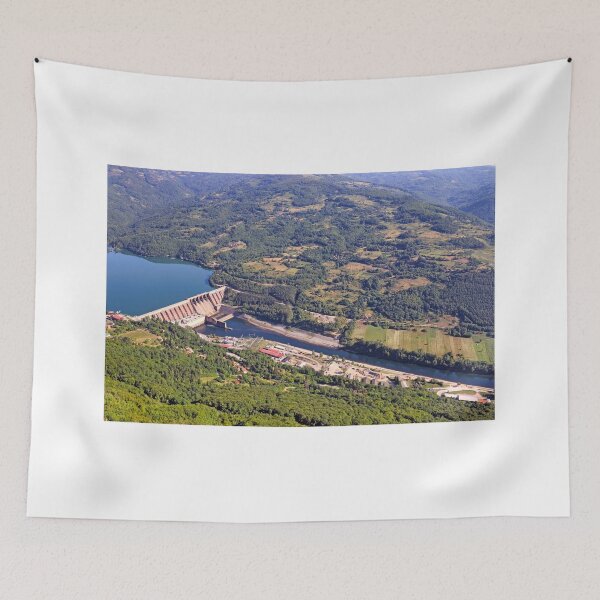 Item preview, Hydroelectric power plant on Drina river landscape designed and sold by goceris.