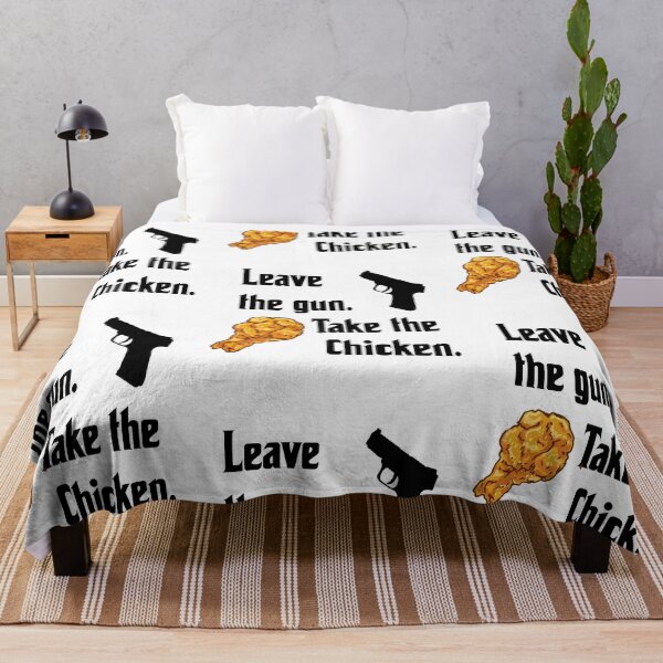 Item preview, Leave the gun, take the chicken, funny godfather parody designed and sold by Merchattack.