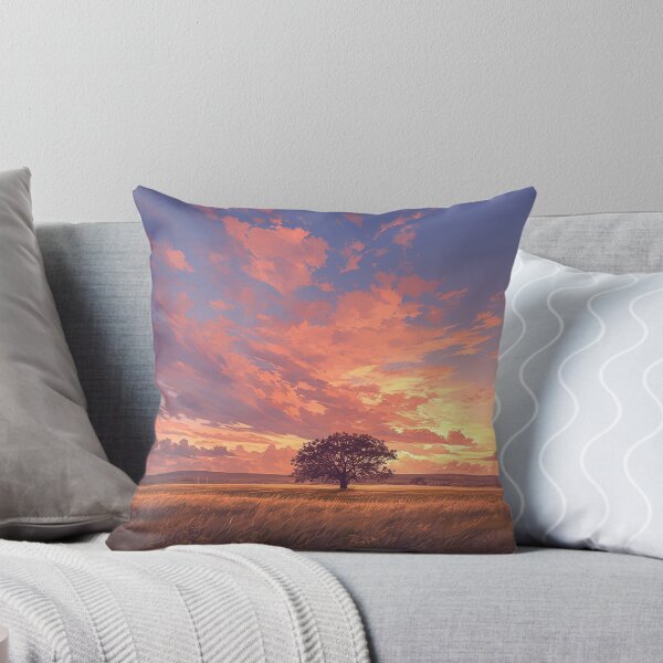Item preview, Lone Tree Silhouette in Sunset Glow designed and sold by Christian Weiss.