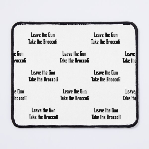 Item preview, Leave the gun, take the broccoli, funny godfather parody designed and sold by Merchattack.