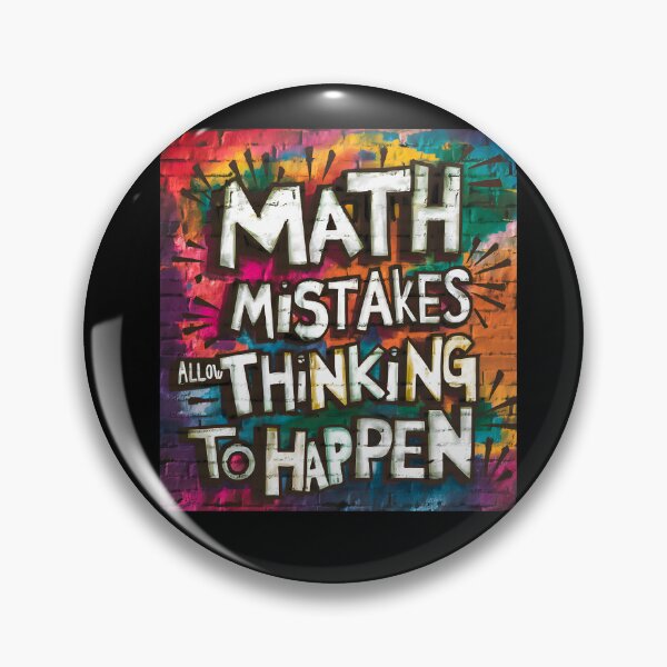 Item preview, MATH Mistakes Allow Thinking To Happen designed and sold by box-artshop.