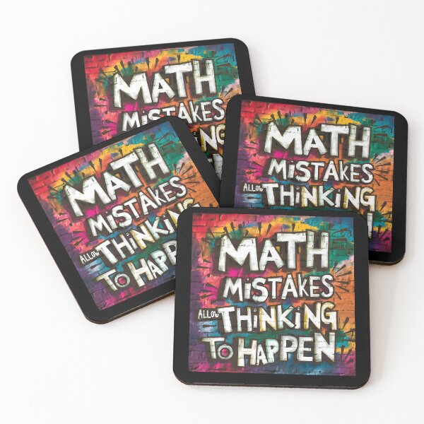 Item preview, MATH Mistakes Allow Thinking To Happen designed and sold by box-artshop.
