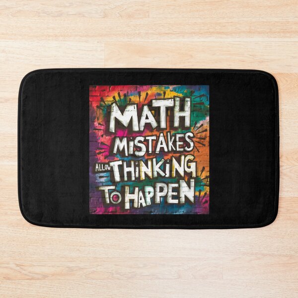 Item preview, MATH Mistakes Allow Thinking To Happen designed and sold by box-artshop.