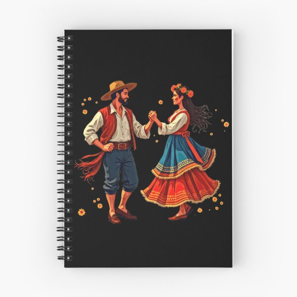 Item preview, Catalan Folk Dance in Traditional Costume designed and sold by artwaves.