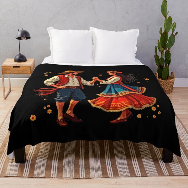 Item preview, Catalan Folk Dance in Traditional Costume designed and sold by artwaves.