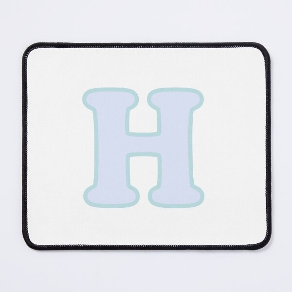 Item preview, Letter H in Light Blue designed and sold by Alli Marie Designs.