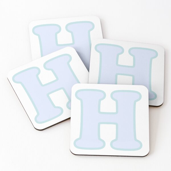 Item preview, Letter H in Light Blue designed and sold by Alli Marie Designs.