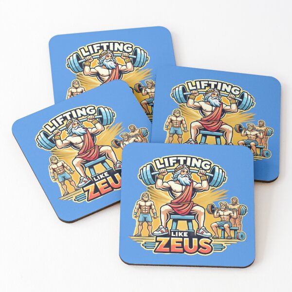 Item preview, “Olympian Gods’ Gym – Lifting Like Zeus” designed and sold by CreationbyNiki.
