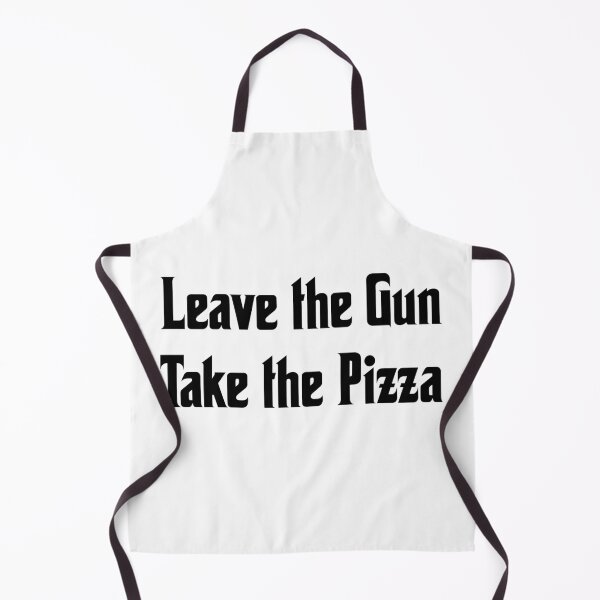 Item preview, Leave the gun, take the pizza, funny godfather parody designed and sold by Merchattack.