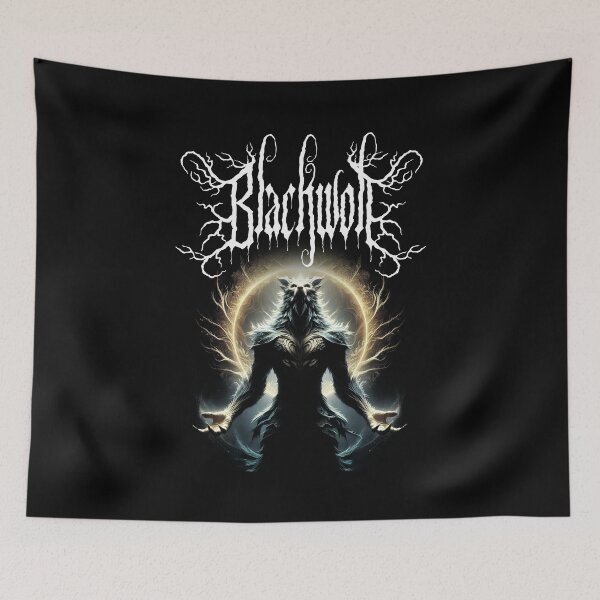 Item preview, Cosmic Black Wolf designed and sold by Black Wolf Style.