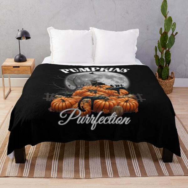 Item preview, Cats in the Pumpkin Patch autumn, Black Cat Witch Pumpkin Spooky Season Halloween designed and sold by Collagedream.