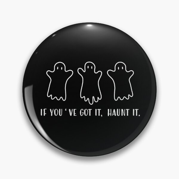 Item preview, Halloween Outlined Ghost Friend Trio Cartoon, If You’ve Got it, Haunt it, on a Spooky Black Backdrop, made by EndlessEmporium designed and sold by EndlessEmporium.