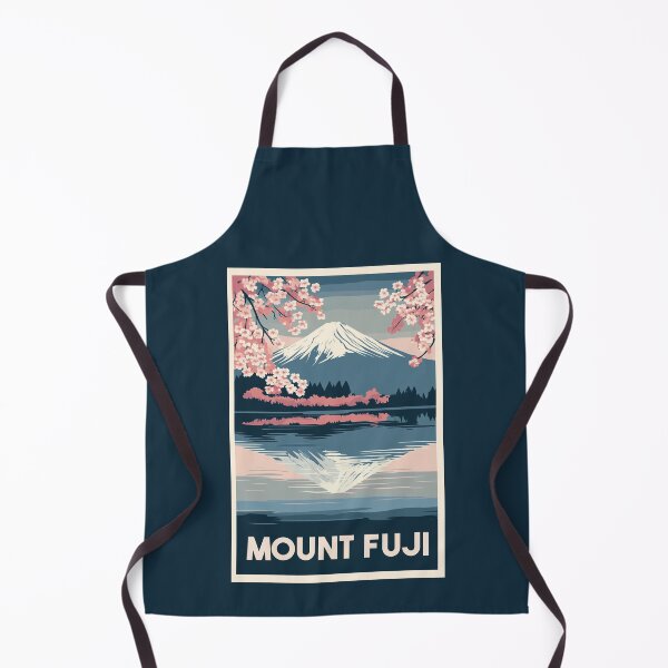 Item preview, A Vintage Travel Illustration of Mount Fuji designed and sold by GoodOldVintage.